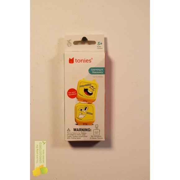 tonies Kids Comedy: Joke Telling and Riddles Clever Tonies 2pk Set - Picture 1 of 3